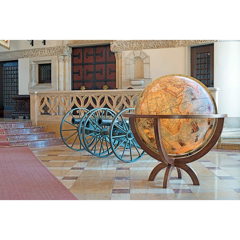 Globe sur pied Columbus Imperial Vintage 100cm (English)