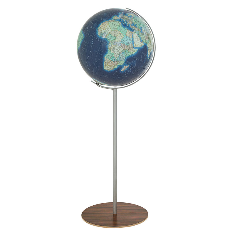 Globe sur pied Columbus Duo Azzurro 40cm