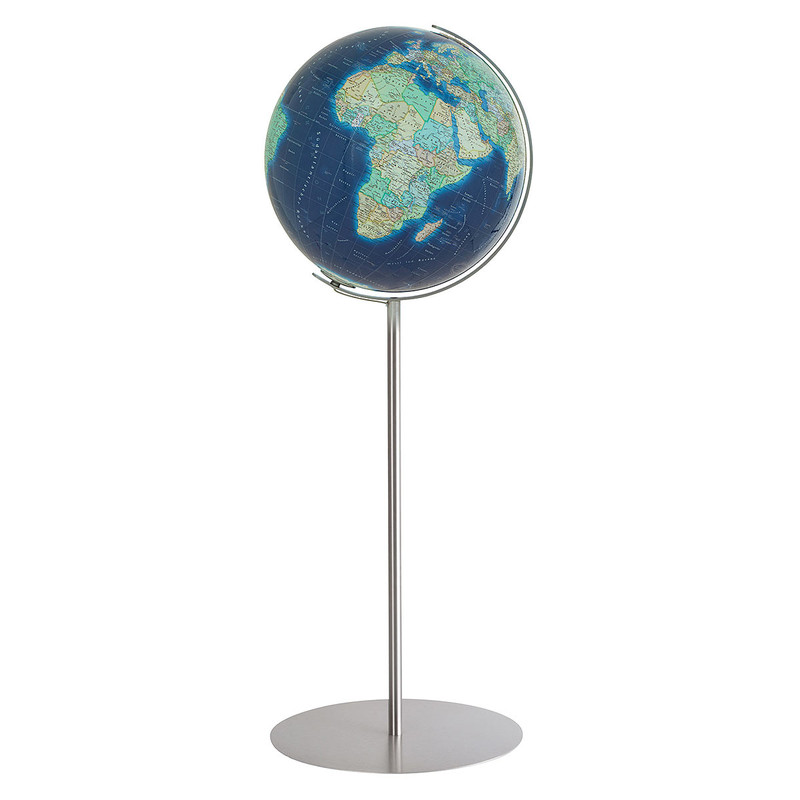 Globe sur pied Columbus Duo Azzurro 40cm