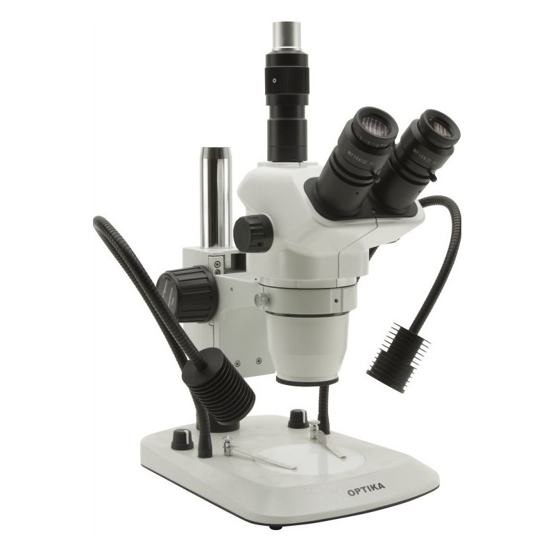 Optika Zoom-Stereomikroskop Stereomikroskop SZN-6, trinokular, Zoom, 7x-45x, LED