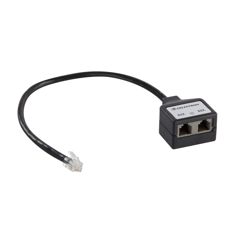 Câble Celestron Aux Port Splitter