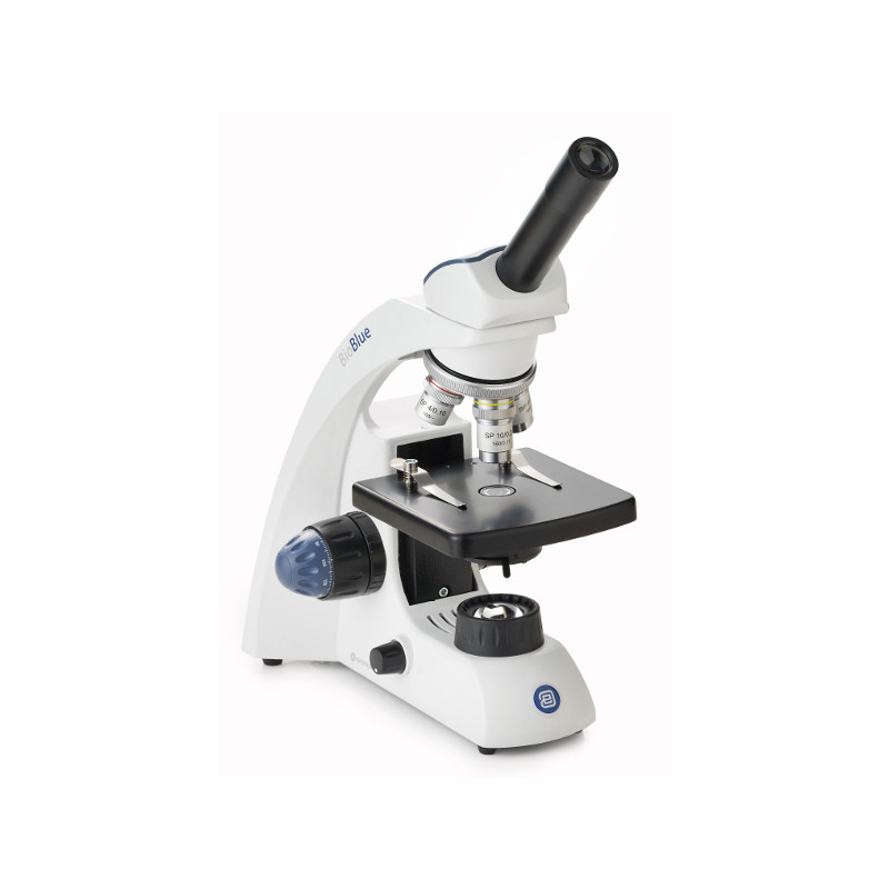 Euromex Mikroskop BioBlue, BB.4200, mono, DIN, 40x-400x, 10x/18, LED, 1W