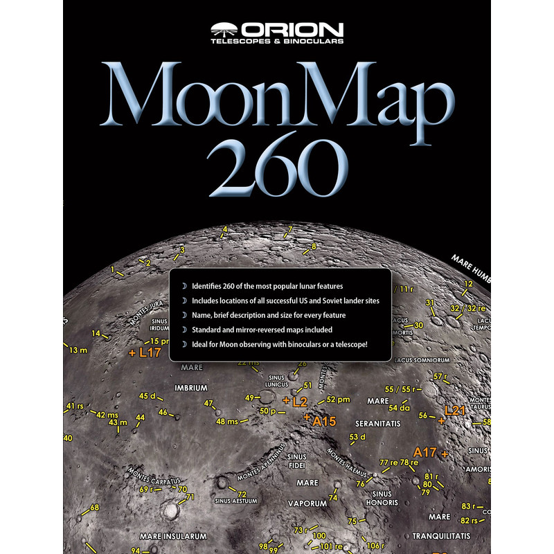 Atlas Orion Moon Map 260