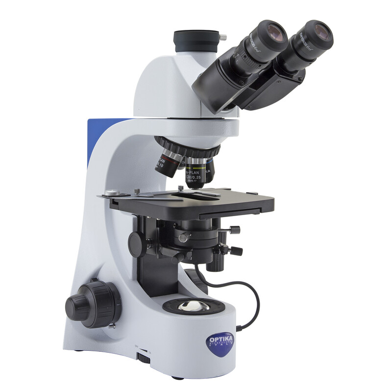 Optika Mikroskop B-383DK, trino, HF, DF, DIN, N-PLAN, 40x-1000x, LED