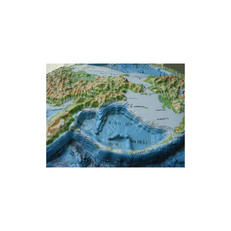 geo-institut Globe terrestre en relief 65cm