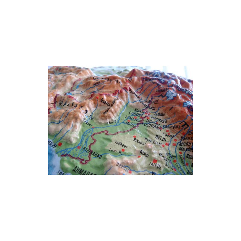 geo-institut Globe terrestre en relief 65cm