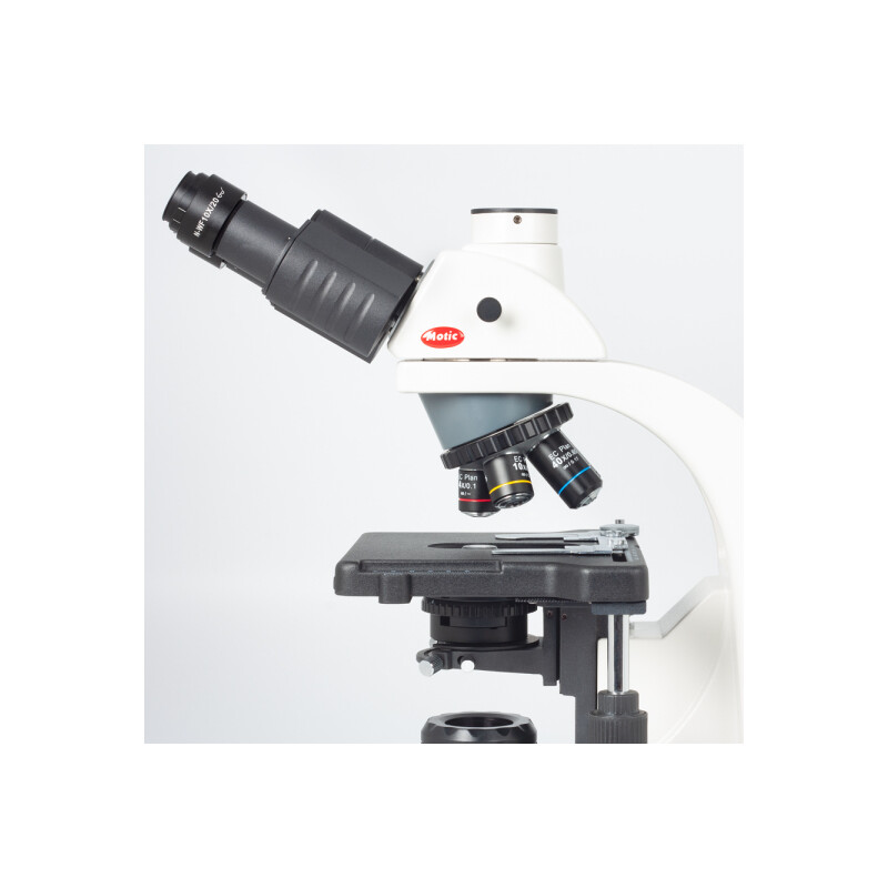 Microscope Motic BA310E, trino, BF, infinity, EC-plan, achro, 40x - 1000x, Hal. 30W, LED (opt.)