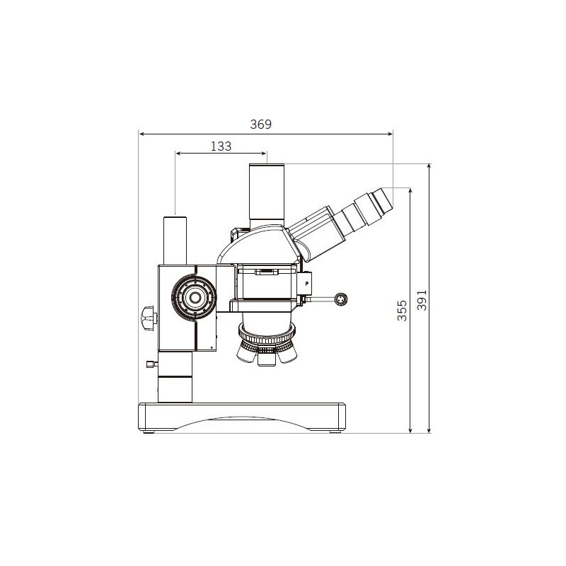 Motic Mikroskop BA310 MET-H, trinokular