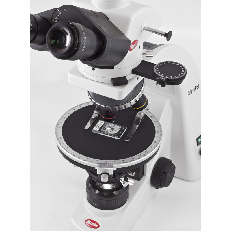 Motic™ Microscope de polarisation binoculaire BA310POL Microscope
