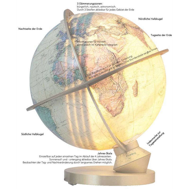 Globe Columbus La planète Terre Royal 34cm