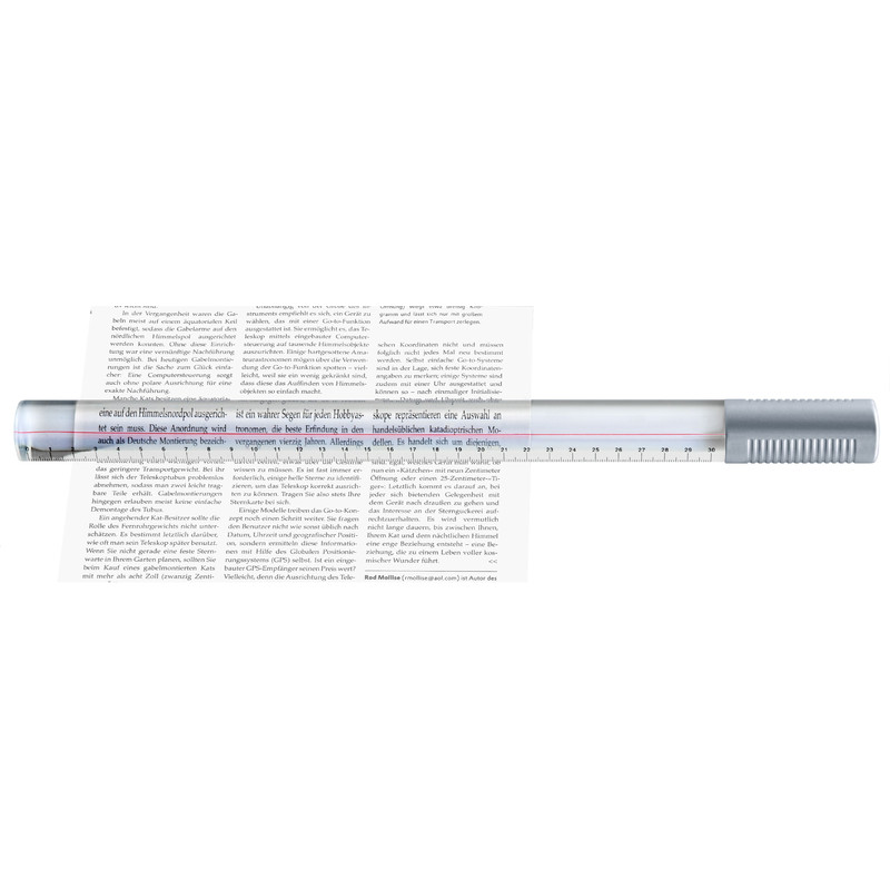 Loupe règle Optus
