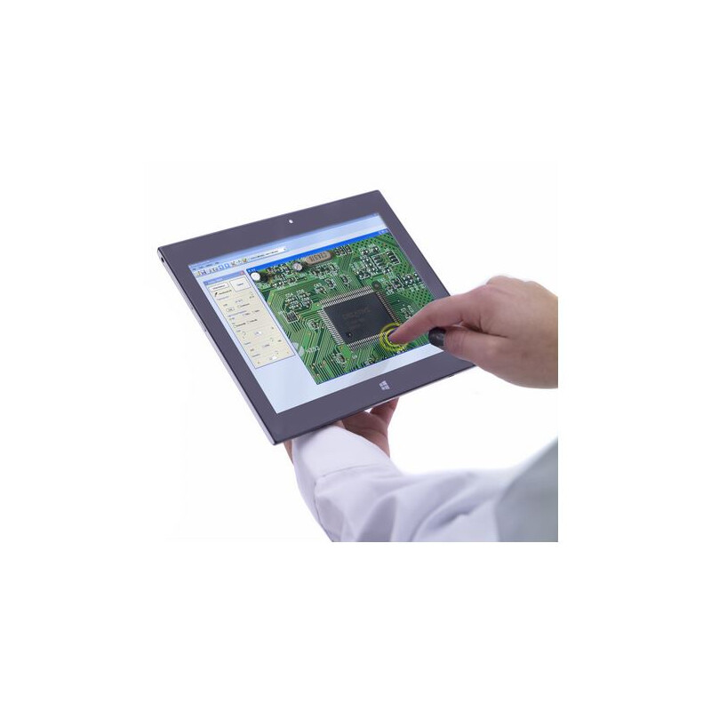 Optika Microscope numérique B-290TB, N-PLAN, avec tablette PC
