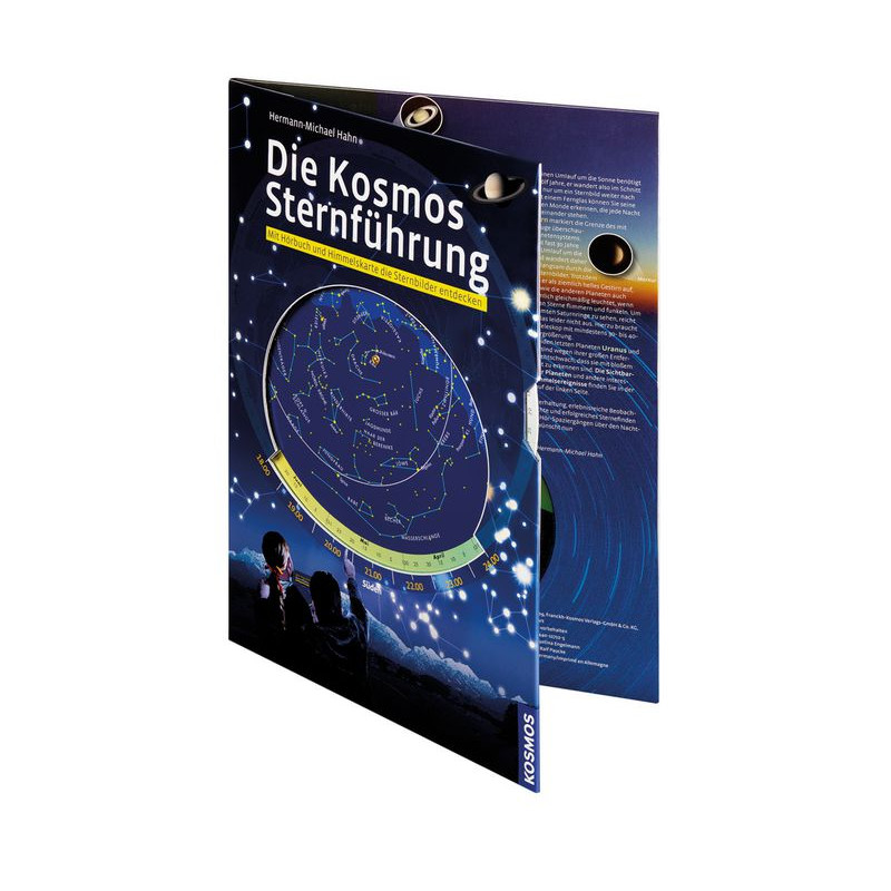 Kosmos Verlag Die Kosmos Sternführung, Sternkarte mit Audio-CD