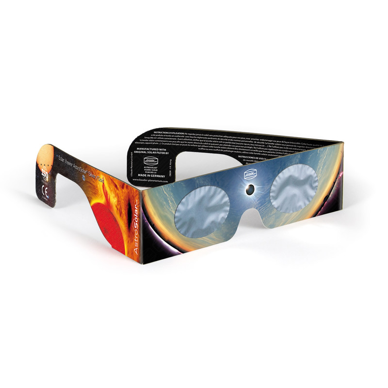 Lunettes pour éclipse solaire Baader Sonnenfinsternis-Brille Sofi Solar Viewer AstroSolar® Silver/Gold 10 Stück