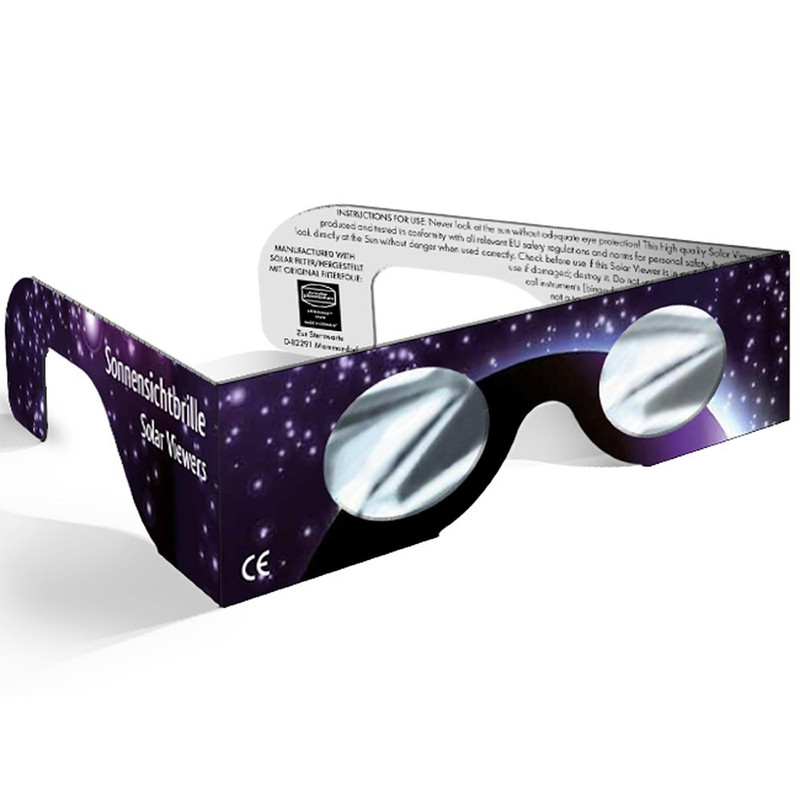 Baader Sonnenfinsternis-Brille Sonnensichtbrille - Sonnenfinsternisbrille - Sofi-Brille, 10 Stück
