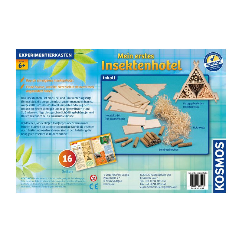 Kosmos Verlag Editions Kosmos  Mon premier hôtel pour insectes