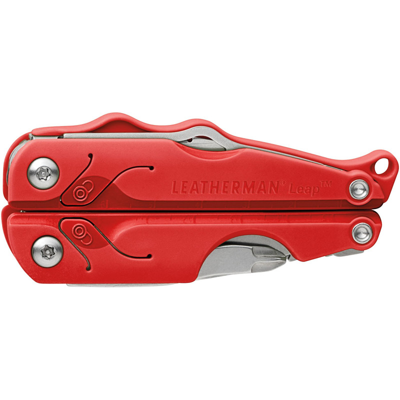 Multi-tool Leatherman Kinder-Multitool LEAP rot