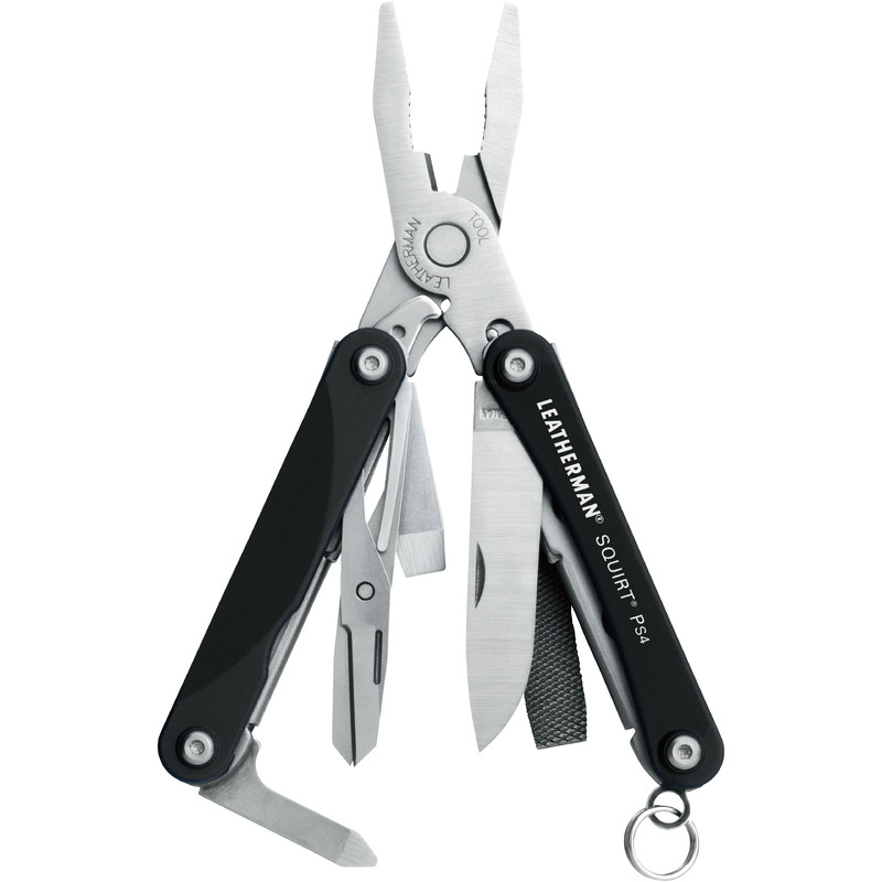 Multi-tool Leatherman Multitool SQUIRT PS4 Black