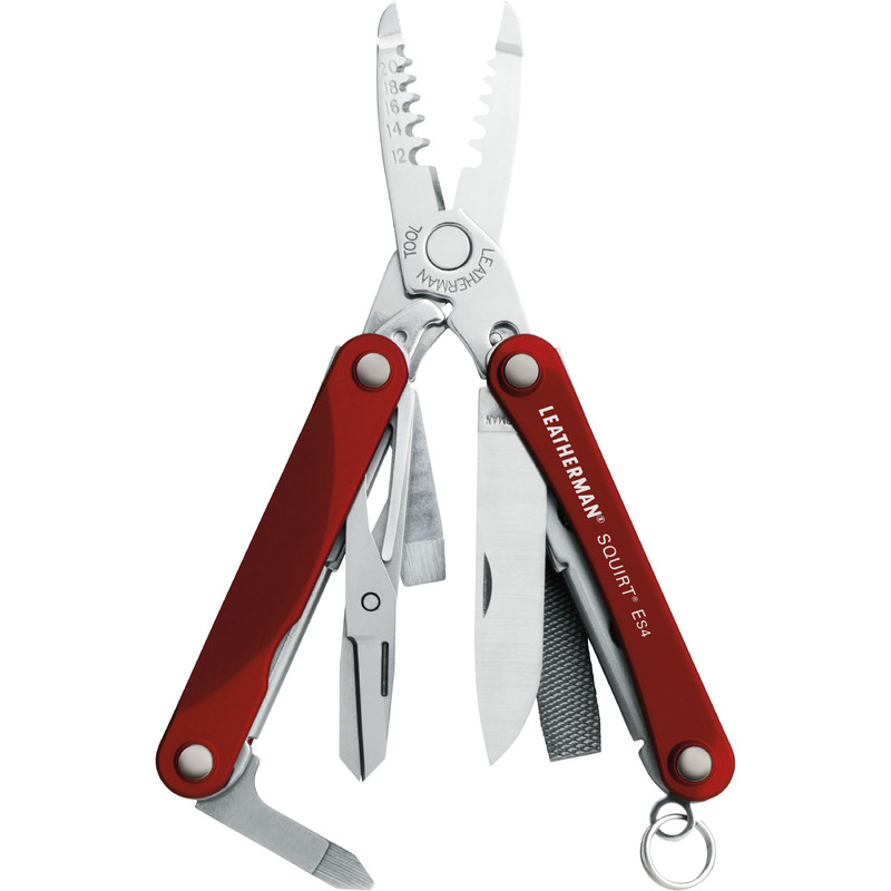 Multi-tool Leatherman Multitool SQUIRT ES4 Red