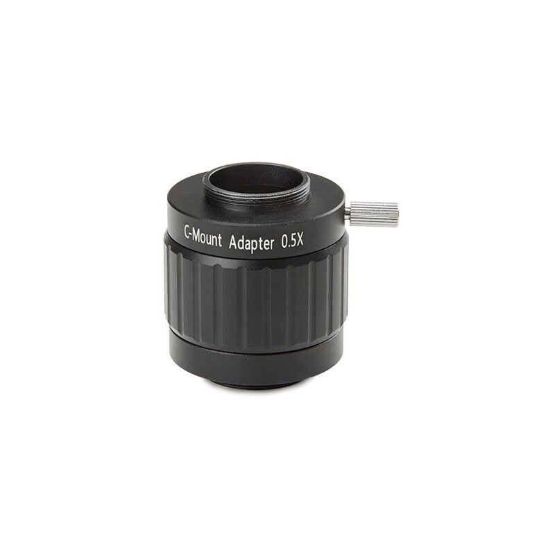 Euromex Kamera-Adapter NZ.9850, C-Mount 0.5x Linse für 1/2" Kamera