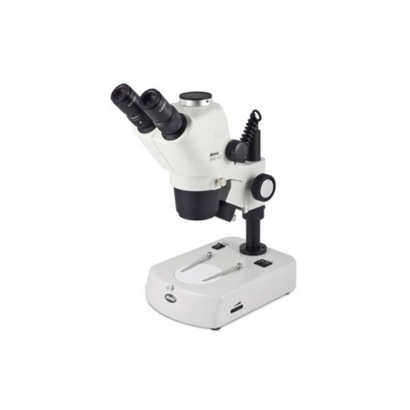 Microscope stéréo zoom Motic SMZ-161-TL, trino, 7,5X-45X