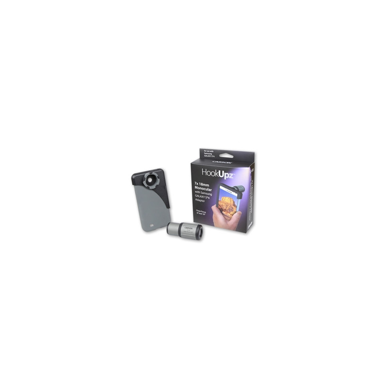 Monoculaire Carson HookUpz 7x18 Mono avec adaptateur smartphone Galaxy S4