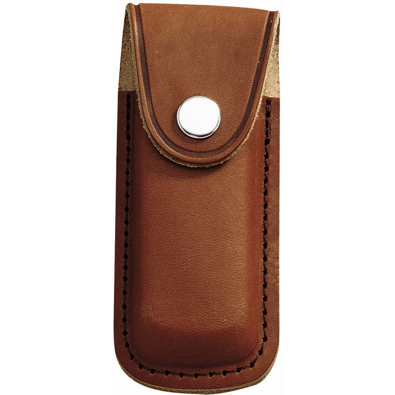 Herbertz Étui en cuir pour Couteau de poche 2690110, marron clair, pour 11cm