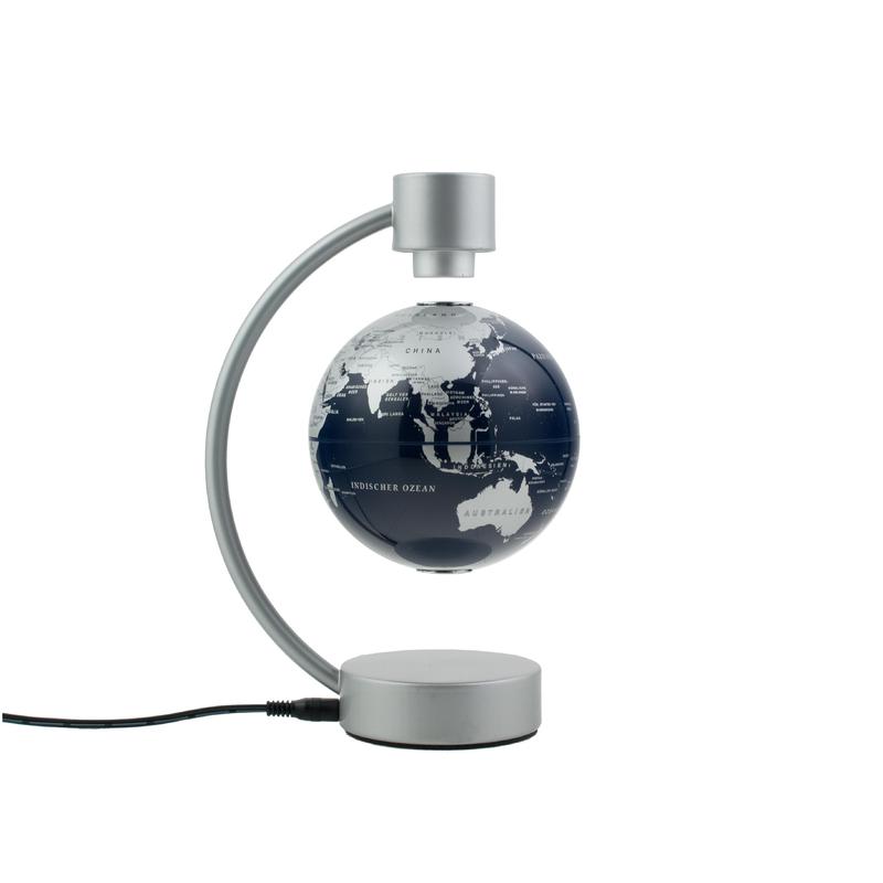 Stellanova Globe en lévitation argent métallisé 89 1091