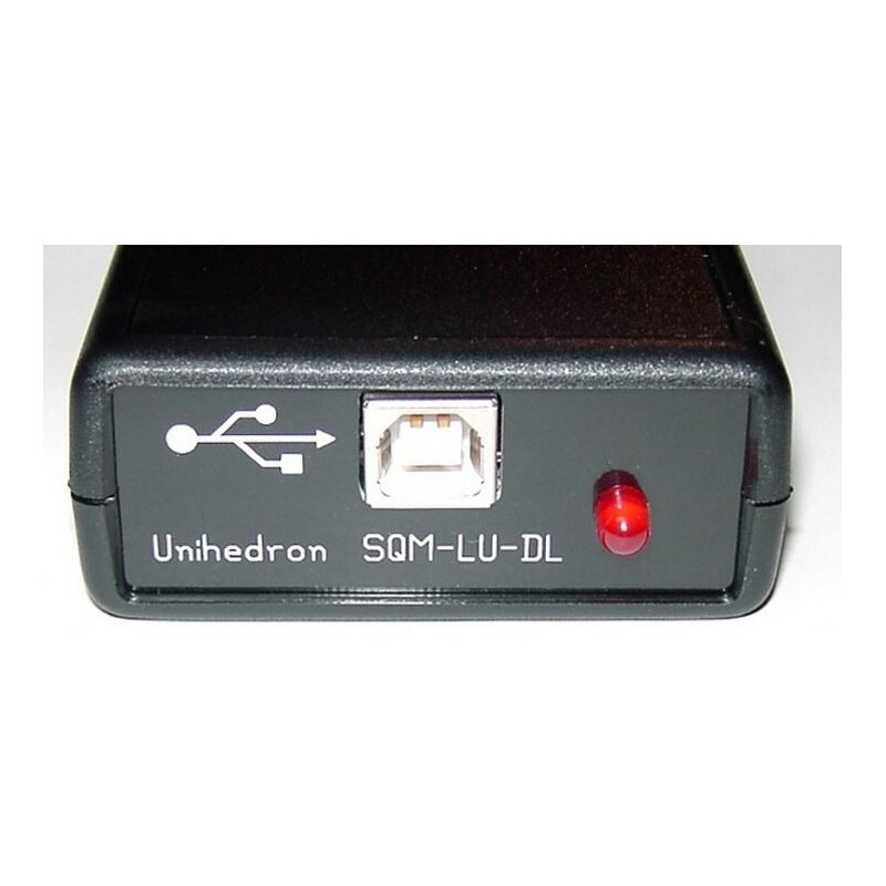 Photomètre Unihedron Indicateur de Sky Quality,  SQM avec lentille, USB et enregistreur de données