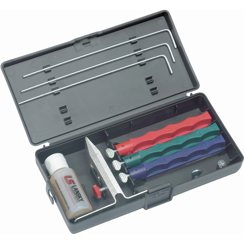Lansky Sharpeners Coffret d'affûtage Lanksy avec 3 pierres