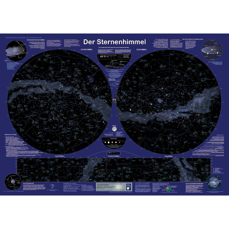 Affiche Planet Poster Editions Der Sternenhimmel