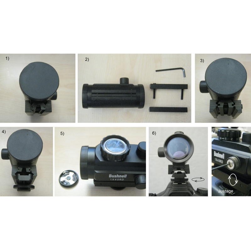 ASToptics Chercheur point rougr avec adaptateur pour griffe de DSLR