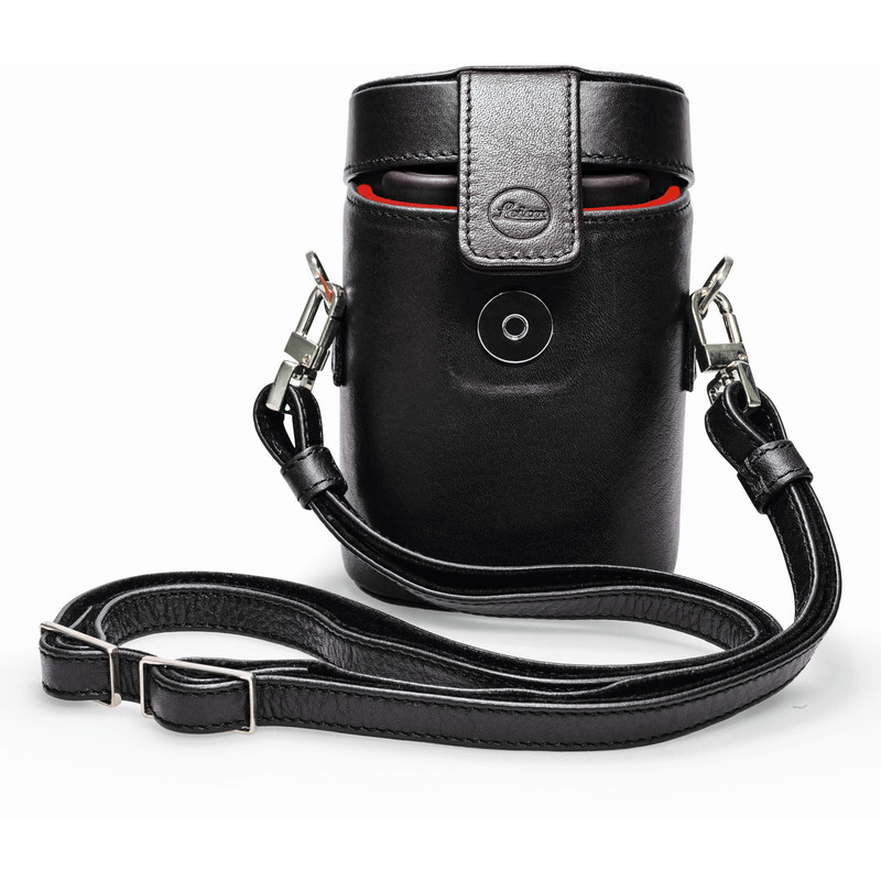 Leica Sac en cuir noir pour 10x25