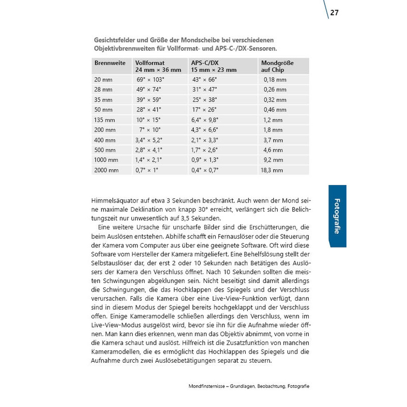 Astronomie-Verlag Eclipses lunaires - les bases, l'observation, la photographie