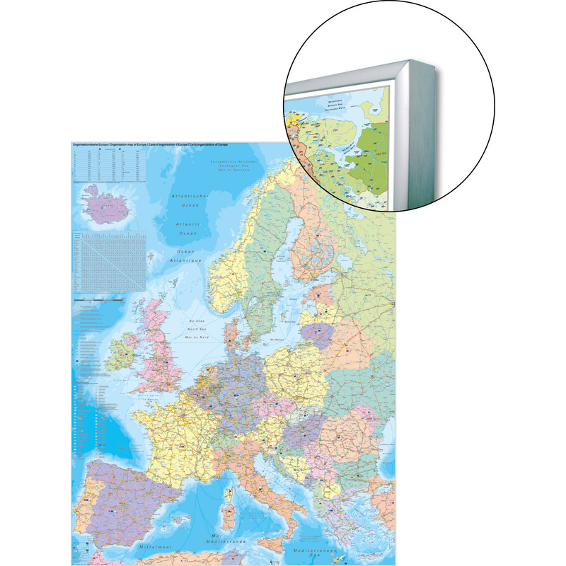 Stiefel Carte politique de l'Europe