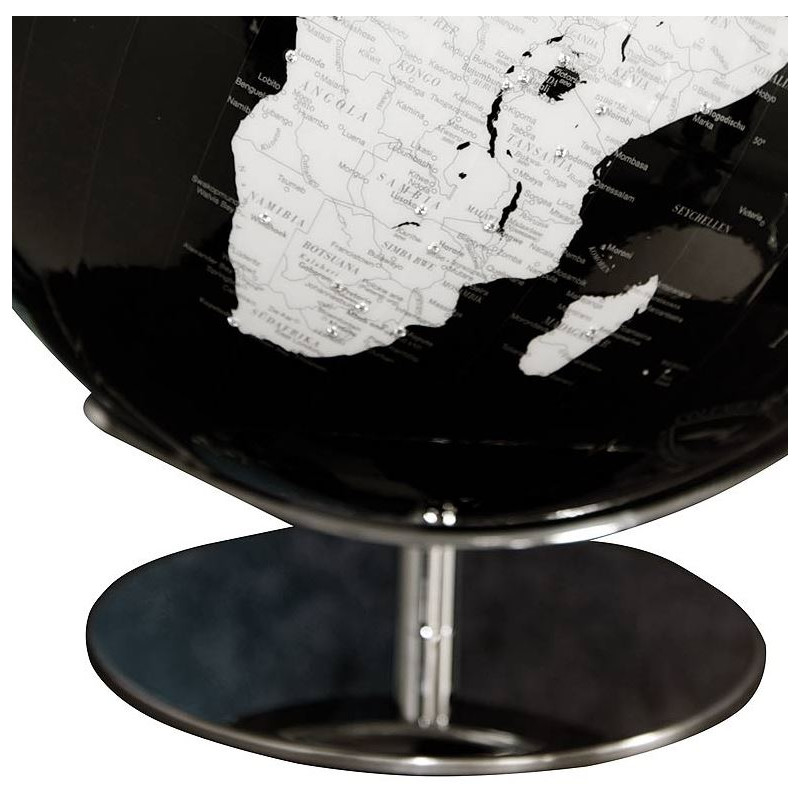 Globe Columbus Artline black Swarovski Zirkonia 36cm