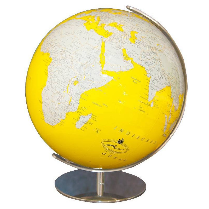 Globe Columbus Artline yellow mit Swarovski Zirkonia 34cm
