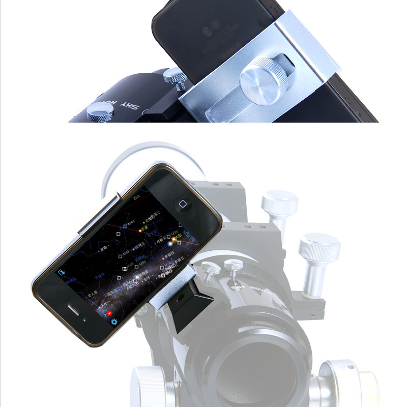 ASToptics Support Smartphone avec queue d'aronde pour embase chercheur