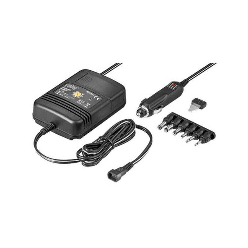 TS Optics Kabel Stromversorgung Koax-Adapterset mit Zigarettenanzünderstecker