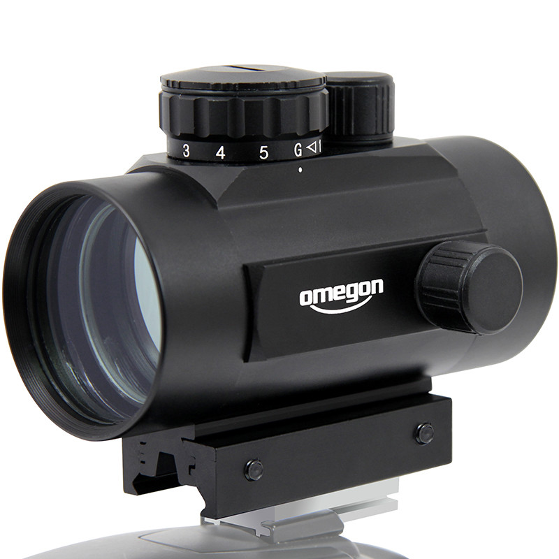 Omegon Chercheur point rouge avec adaptateur pour griffe de DSLR