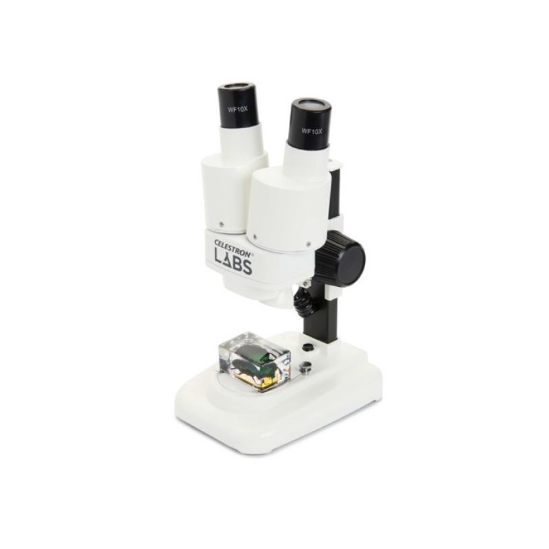 Microscope stéréoscopique Celestron LABS S20, 20x LED,