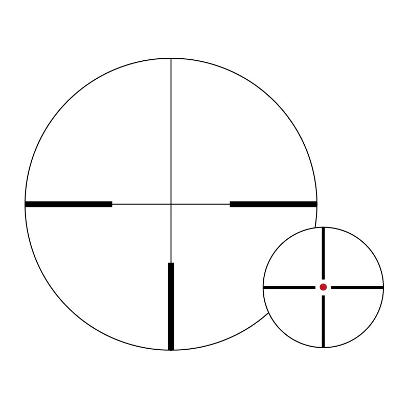 Noblex Zielfernrohr V6 2,5-15x56, Reticle: 4i