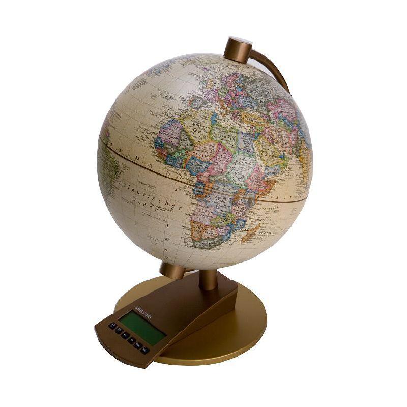 Stellanova Le temps du monde Globe antique 20cm (Allemand)