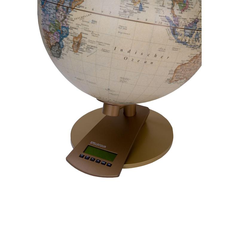 Stellanova Welt-Zeit Globus antik 20cm