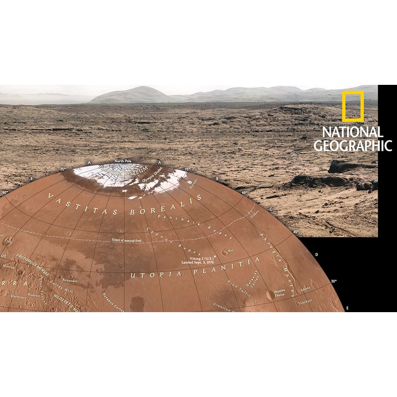 Globe National Geographic Red Planet 30cm