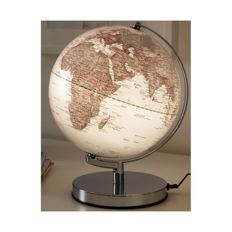 Globe emform Terra Silver Light 25cm