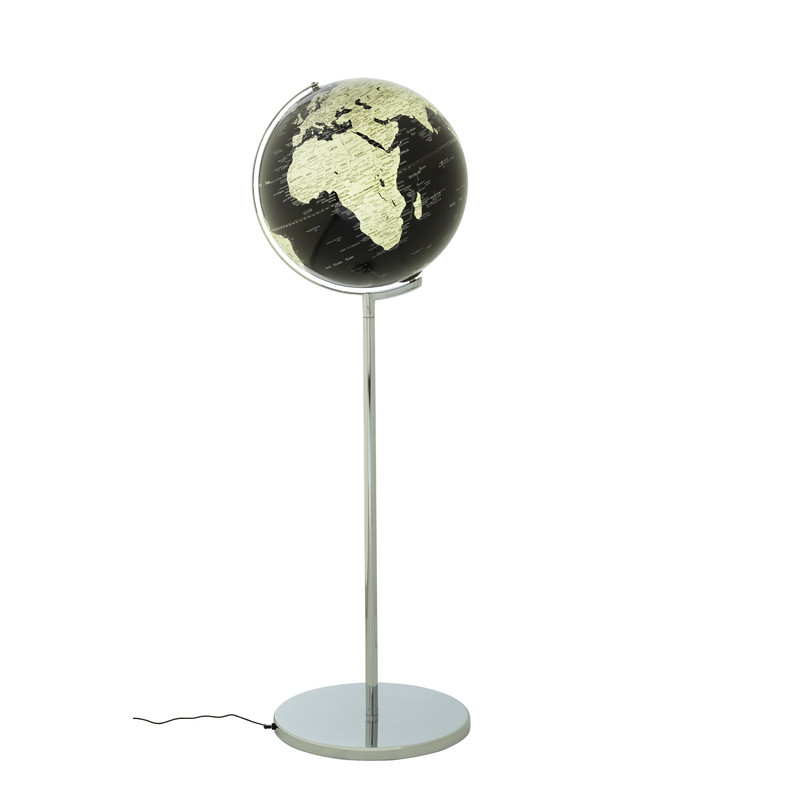 Globe sur pied TROIKA Sojus Black 43cm