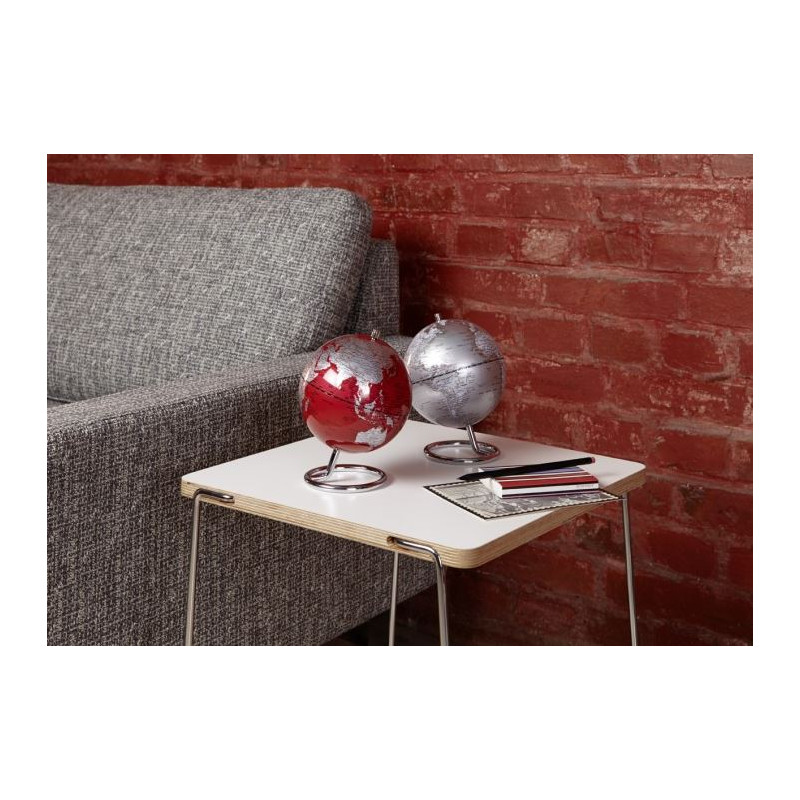 Mini-globe TROIKA Galilei Silver 13cm