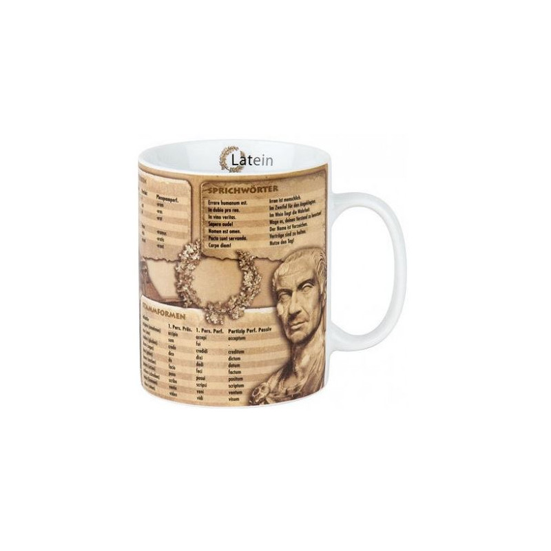 Tasse Könitz Wissensbecher Latein