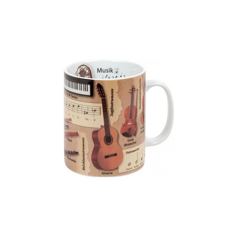 Tasse Könitz Wissensbecher Musik